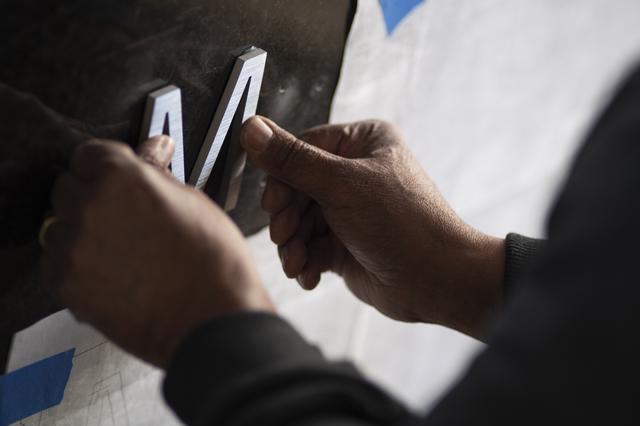 Mary W. Jackson NASA Headquarters Sign Installation