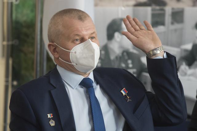 NASA image: Expedition 65 Crew Press Conference