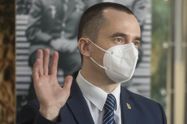 NASA image: Expedition 65 Crew Press Conference