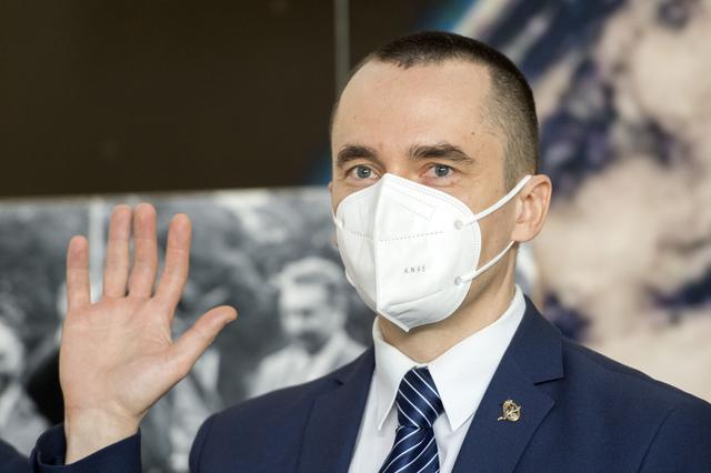 NASA image: Expedition 65 Crew Press Conference