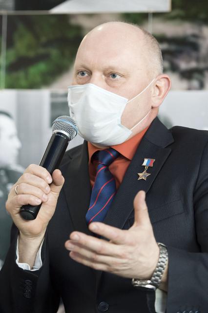 NASA image: Expedition 65 Crew Press Conference