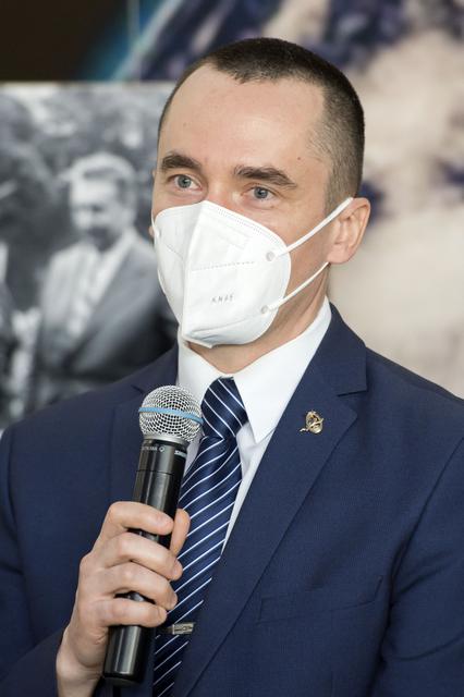 NASA image: Expedition 65 Crew Press Conference