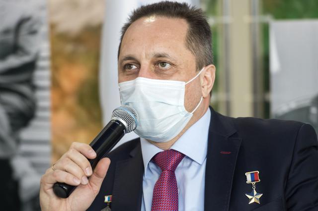 NASA image: Expedition 65 Crew Press Conference