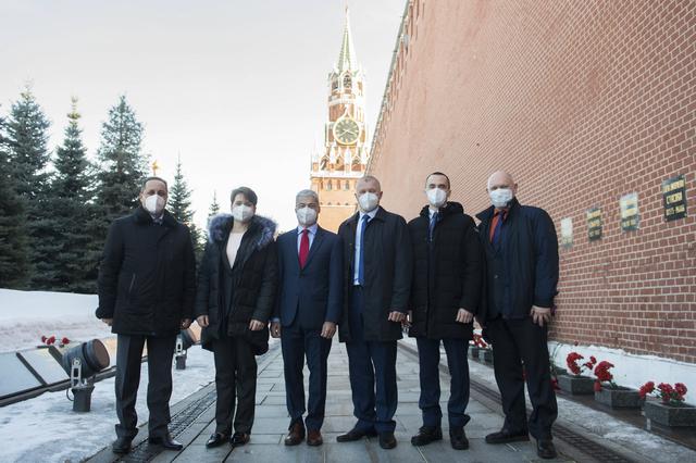 NASA image: Expedition 65 Red Square Visit