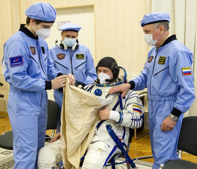 NASA image: Expedition 65 Preflight