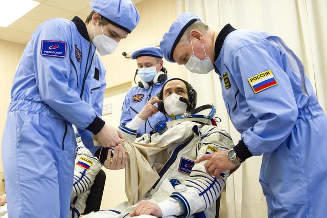 NASA image: Expedition 65 Preflight