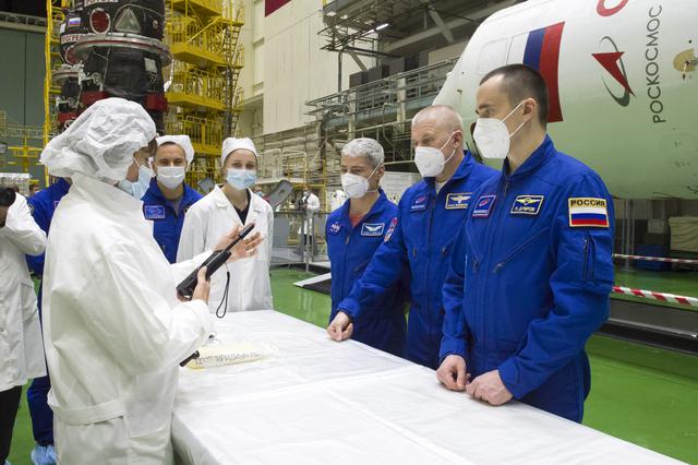 NASA image: Expedition 65 Preflight