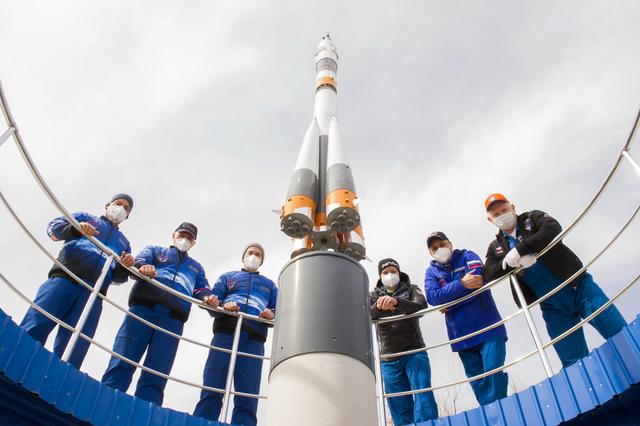 NASA image: Expedition 65 Preflight