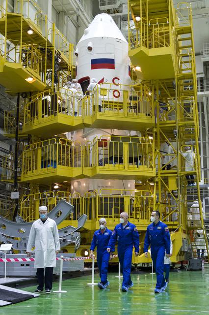 NASA image: Expedition 65 Preflight