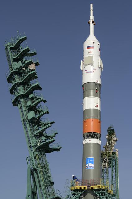 NASA image: Expedition 65 Soyuz Rollout