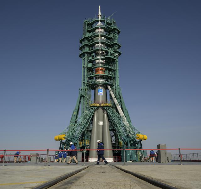 NASA image: Expedition 65 Soyuz Rollout