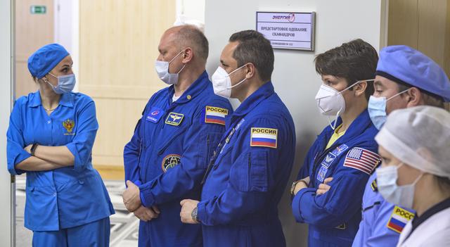 NASA image: Expedition 65 Preflight