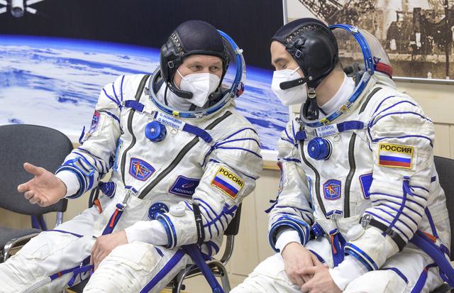 NASA image: Expedition 65 Preflight