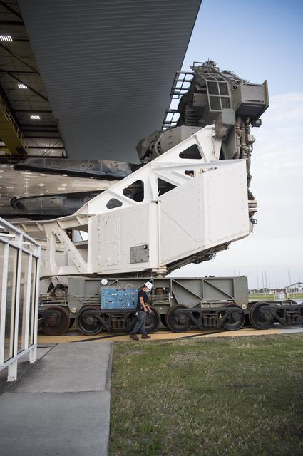 NASA image: SpaceX Crew-2 Rollout