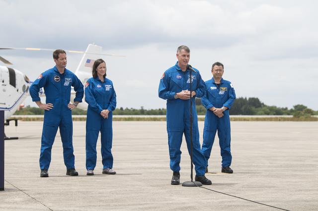 SpaceX Crew-2 Crew Arrival