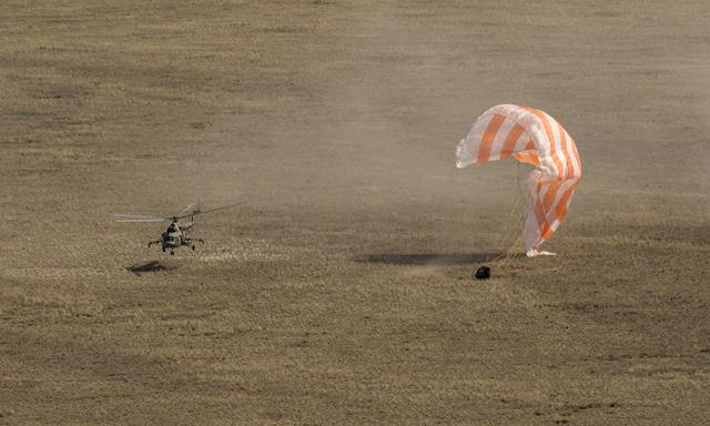 NASA image: Expedition 64 Soyuz Landing