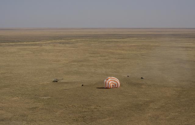 NASA image: Expedition 64 Soyuz Landing