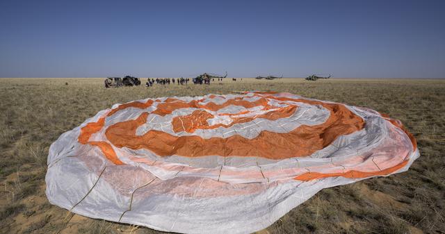 NASA image: Expedition 64 Soyuz Landing