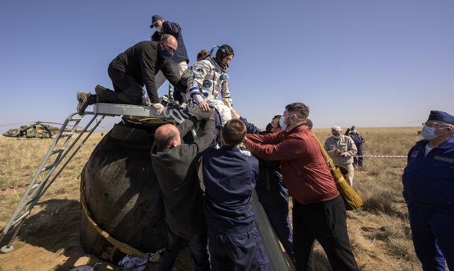 NASA image: Expedition 64 Soyuz Landing