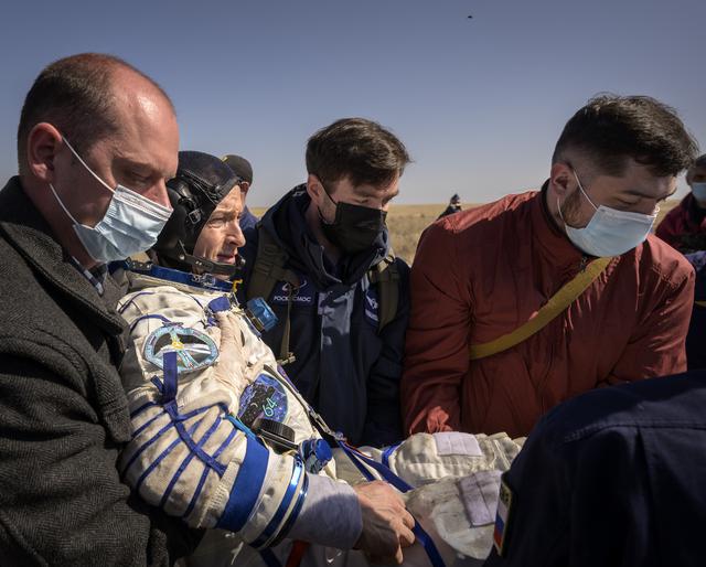 NASA image: Expedition 64 Soyuz Landing