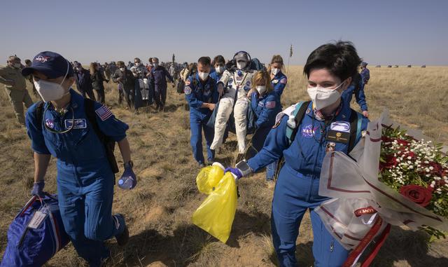 NASA image: Expedition 64 Soyuz Landing
