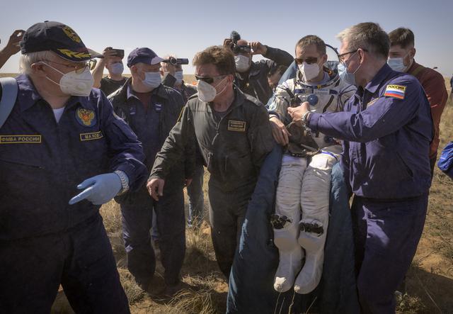NASA image: Expedition 64 Soyuz Landing
