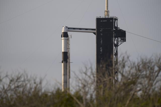 NASA image: SpaceX Crew-2 Preflight