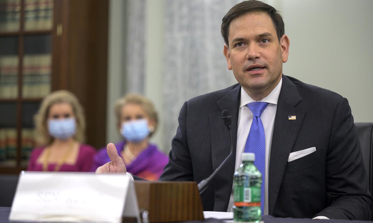 Sen. Marco Rubio, R-Fla. testifies on behalf of former U.S. Senator Bill Nelson, President Biden’s nominee to be the next administrator of NASA, before the Senate Committee on Commerce, Science, and Transportation, Wednesday, April 21, 2021, Russell Senate Office Building in Washington. Photo Credit: (NASA/Bill Ingalls)
