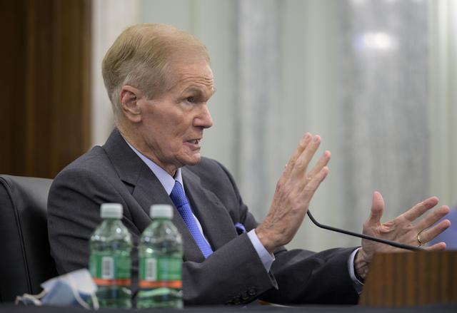NASA image: Bill Nelson Senate Confirmation Hearing