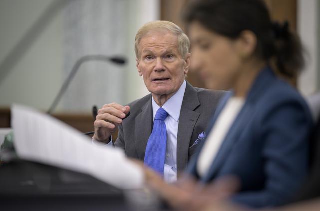 NASA image: Bill Nelson Senate Confirmation Hearing