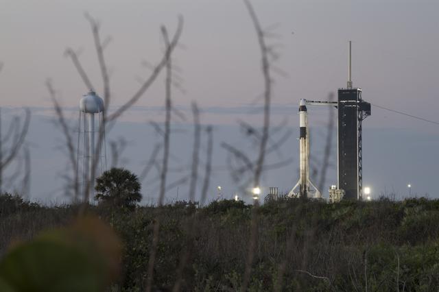 NASA image: SpaceX Crew-2 Preflight