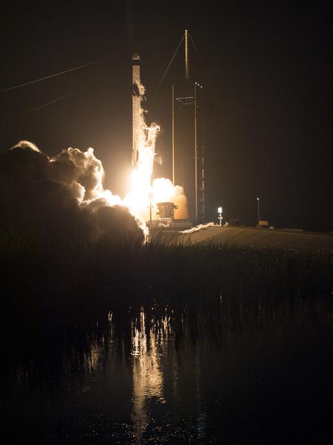 NASA image: SpaceX Crew-2 Launch