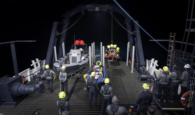 NASA image: NASA’s SpaceX Crew-1 Pre-Splashdown