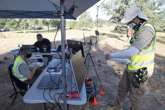 NASA image: STEReO Field Testing