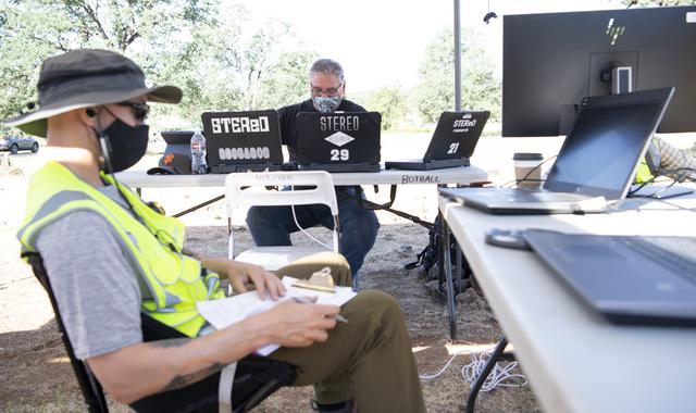 NASA image: STEReO Field Testing