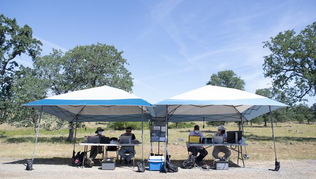 NASA image: STEReO Field Testing