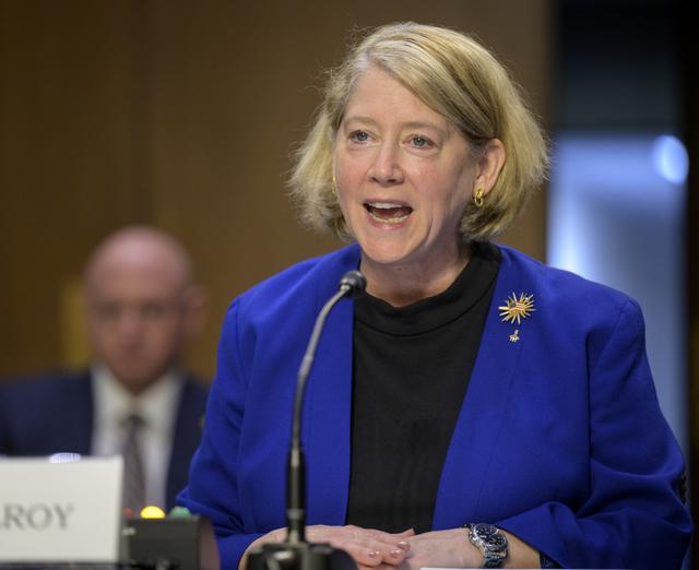 NASA image: Pam Melroy Senate Confirmation Hearing