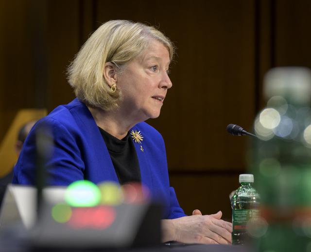 NASA image: Pam Melroy Senate Confirmation Hearing