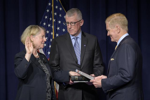 NASA image: NASA Deputy Administrator Pam Melroy Ceremonial Swearing-In