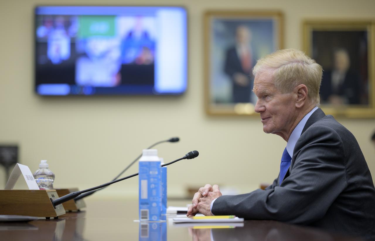 NASA Administrator Bill Nelson testifies before the House Committee on Science, Space, and Technology during a hearing on the fiscal year 2022 budget proposal, Wednesday, June 23, 2021 at the Rayburn House Office Building in Washington. Photo Credit: (NASA/Bill Ingalls)