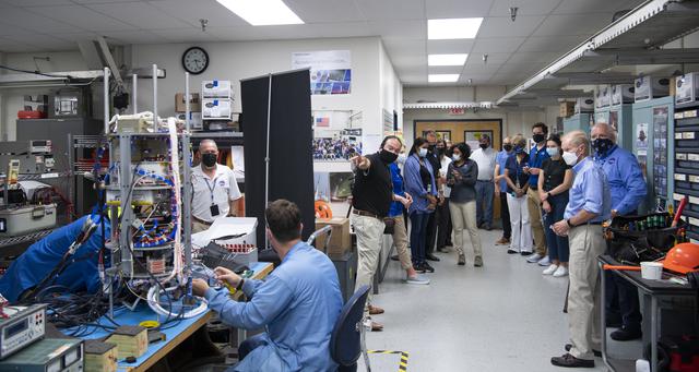 NASA image: NASA Leadership Tours Wallops Flight Facility
