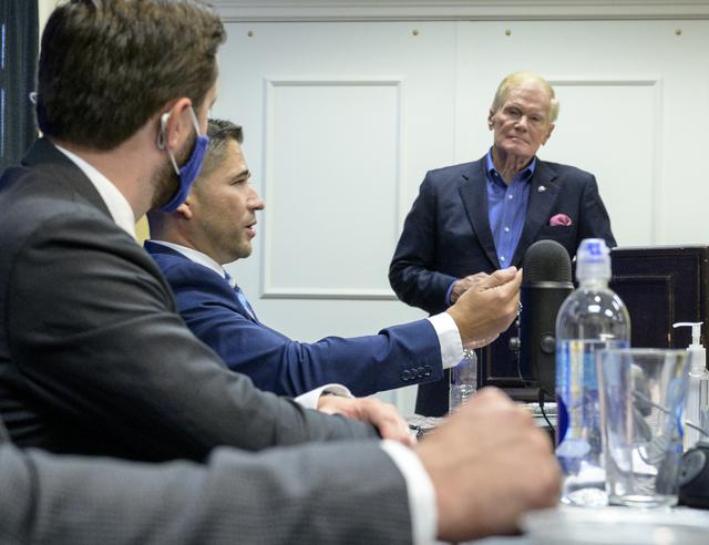 NASA image: Space Symposium Media Briefing