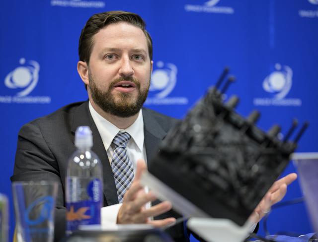 NASA image: Space Symposium Media Briefing