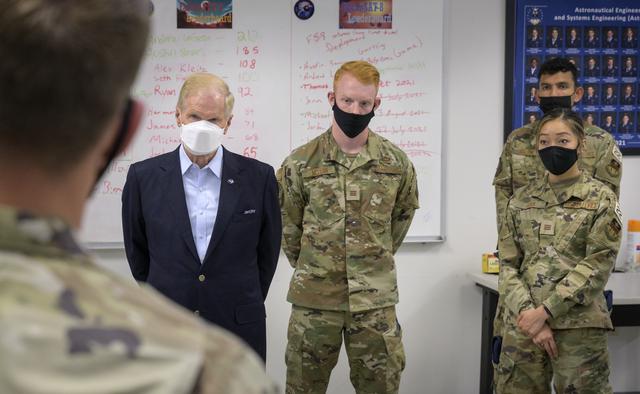 NASA image: Administrator Visits U.S. Air Force Academy