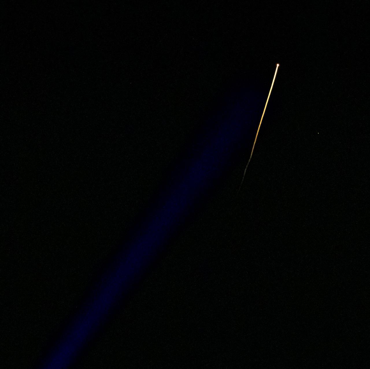 The SpaceX Crew Dragon Endeavour spacecraft is seen as it lands with NASA astronauts Shane Kimbrough and Megan McArthur, Japan Aerospace Exploration Agency (JAXA) astronaut Aki Hoshide, and ESA (European Space Agency) astronaut Thomas Pesquet aboard in the Gulf of Mexico off the coast of Pensacola, Florida, Monday, Nov. 8, 2021. NASA’s SpaceX Crew-2 mission is the second operational mission of the SpaceX Crew Dragon spacecraft and Falcon 9 rocket to the International Space Station as part of the agency’s Commercial Crew Program. Photo Credit: (NASA/Aubrey Gemignani)