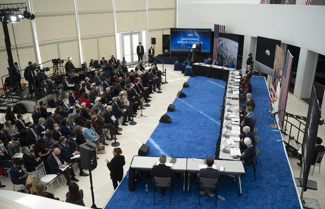 NASA image: National Space Council Meeting