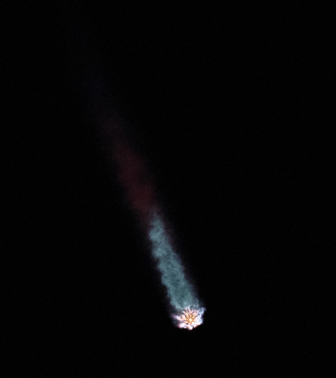 A SpaceX Falcon 9 rocket launches with NASA’s Imaging X-ray Polarimetry Explorer (IXPE) spacecraft onboard from Launch Complex 39A, Thursday, Dec. 9, 2021, at NASA’s Kennedy Space Center in Florida. The IXPE spacecraft is the first satellite dedicated to measuring the polarization of X-rays from a variety of cosmic sources, such as black holes and neutron stars. Launch occurred at 1:00 a.m. EST. Photo Credit: (NASA/Joel Kowsky)