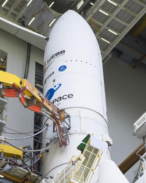 NASA image: Prelaunch of Ariane 5 with James Webb Space Telescope