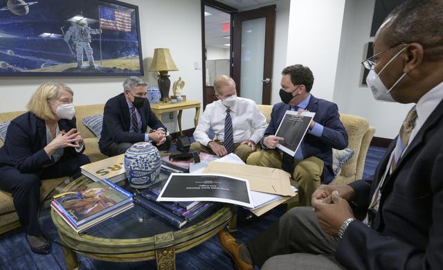 NASA image: James Webb Space Telescope Alignment Image