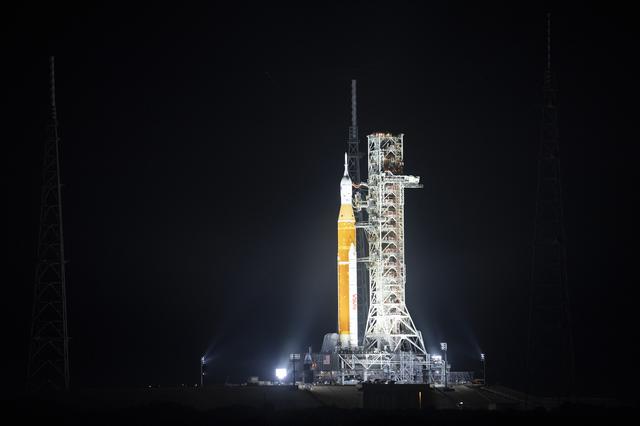 NASA image: Artemis I First Rollout
